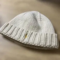 Polo Ralph Lauren ニット帽 ビーニー アイボリーのサムネイル