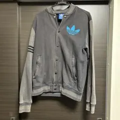 アディダス スウェット スタジャン トレフォイルロゴ バイカラー