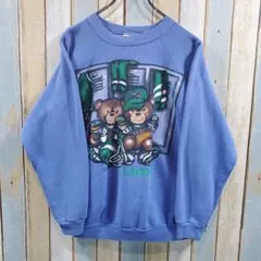 6-227☆ビンテージ☆スウェットトレーナー☆USA製☆90s☆Lサイズ