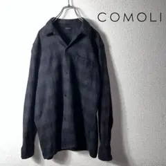 コンフェクト 24aw 柿渋スモックシャツ comoli