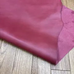 格安　牛革　本革　はぎれ大　レザークラフト　革はぎれ　革ハギレ　NO.27