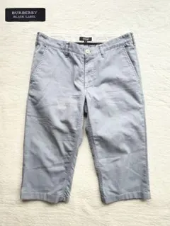 バーバリー　BURBERRY BLACK LABEL ハーフパンツ グレー 73のサムネイル