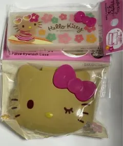 サンリオ　日焼けキティ　アクセサリーケース　つけまつげケース