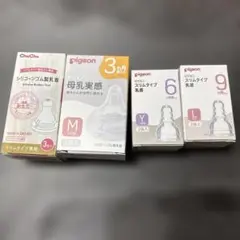 ChuChu & Pigeon 哺乳瓶用乳首セット