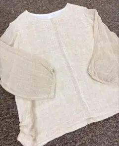 Plage AFDC T-BLOUSE RI ベージュ新品タグ付き - メルカリ