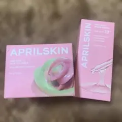 APRILSKIN ピンクアロエ パッククレンザー＆ピンクアロエムチンセラムのサムネイル