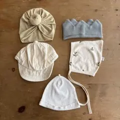 ベビー帽子　5点セット.