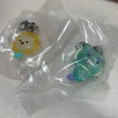 ジェオチャム　ガチャガチャ　めじるしキーホルダー　ビラ、ヤヌカミ