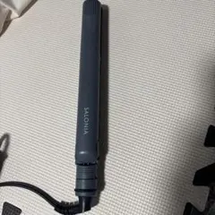 SALONIA セラミックヘアアイロン グレー