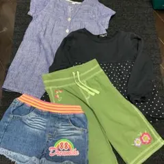 パンツ、デニムショートパンツ、ワンピースほかお得4点