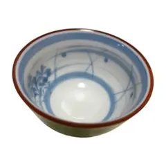 湯飲み 3個セット 青と白の花模様