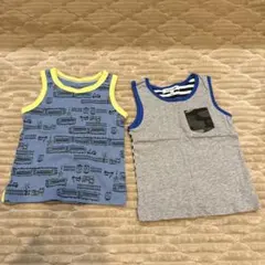 GLOBAL WORK タンクトップ 2枚セット S