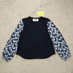 【新品タグ付き】CLOUDY クラウディ長袖切り替えカットソー 袖柄