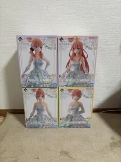 五等分の花嫁 一番くじ 五つ子ゲームファイナル フィギュア　ABDE賞