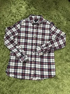 アーバンリサーチ　Urban Research チェック柄ネル長袖シャツ