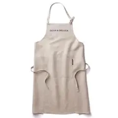 DEAN&DELUCA リネンフルエプロンナチュラルのサムネイル