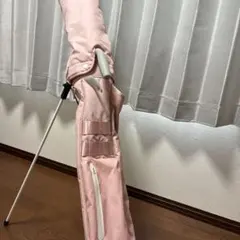 軽量 スタンド式 ゴルフバッグ ピンクのサムネイル