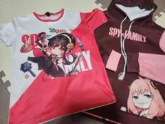 女の子パーカー　140 アーニャ　ヨルさん　女の子長袖　女の子半袖