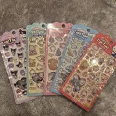 Tok! Tok! サンリオ 3Dシール 5種類セット　韓国