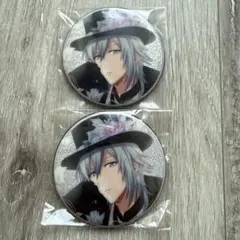 四葉環　記念日2019ビジュアル キャラバッジ グリッター 缶バッジ アイナナ