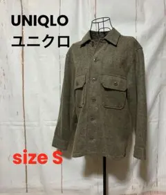 ユニクロ ジャケット ブルゾン 上着 長袖 コート(used、状態きれいめ)S
