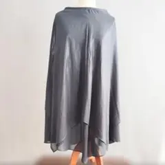 HIROKO KOSHINO グレー ケープ