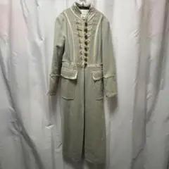 ZARA ロングコート グリーン 軍服 春