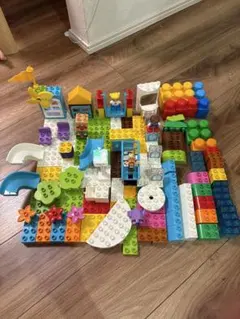 多色 LEGO ブロックセット 収納ボックス付き