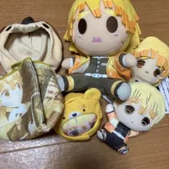 鬼滅の刃 我妻善逸 泣き顔 キーチェーン マスコット Vol.5 ぬいぐるみ