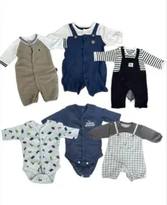 ベビー服　6点セット　ロンパース　カバーオール