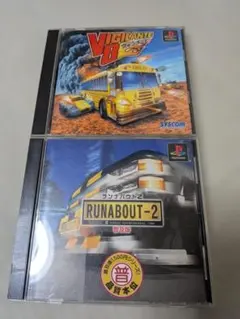 ヴィジランテ8 ＆ ランナバウト-2 PSソフト 2本セット