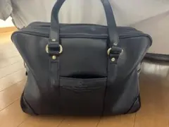 ジャックルコー JACQUESLECORRE ハンドバック ダークネイビー - メルカリ