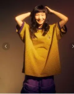 別注NBA BIG ボーダーポケットTEE ショートスリーブ リンガーカットソー