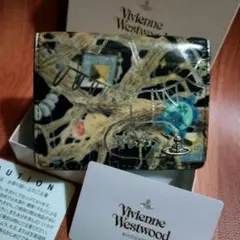 ヴィヴィアン★SIVA 本革パスケース カードケース★美品箱付き★オシャレ