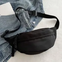 ぽちゃ様専用2点 ボディバッグ ウエストバッグ ショルダーバッグ ユニセックス