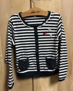 ストライプ カーディガン 130 西松屋