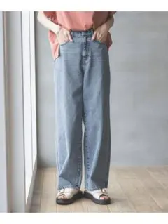 グローバルワーク GOODデニムバギーパンツ 　Sサイズ