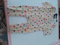ミキハウス　カラフル星柄ロンパース 80サイズ