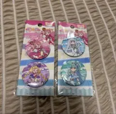 値下げ！ プリキュア わんだふるぷりきゅあ クリップカンバッジ 缶バッジ