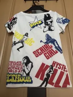 ヒステリックグラマー総柄Tシャツフリー