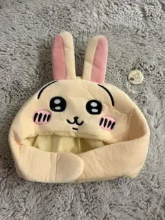 ちいかわ うさぎ かぶりもの 缶バッジ