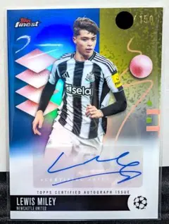 あ*う様 Topps Finest ローター・マテウス インテル 直筆サイン 9