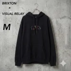 BRIXTON×VISUAL RELAYコラボレーション パーカー センター刺繍のサムネイル
