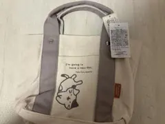 ふくふくにゃんこ　仕切り付きミニトートバッグのサムネイル