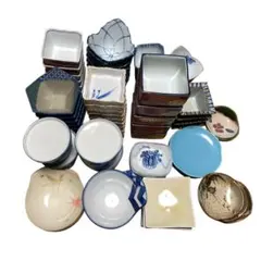 バラ売り相談可 食器 和食器 小皿 小鉢 茶碗蒸しの容器 鍋の時の取り皿セット