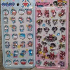 ドラえもん パワーパフガールズ　 立体シールセット