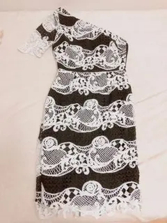 ワンショルダードレス キャバ