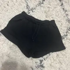 H&M ブラック スウェットショートパンツ XS