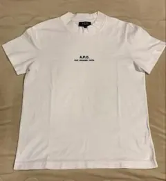 A.P.C. ロゴ刺繍 Tシャツ ホワイト⭐︎アーペーセーのサムネイル
