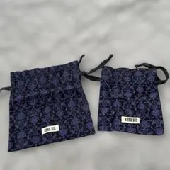 ANNA SUI 巾着ポーチ 2個セット
